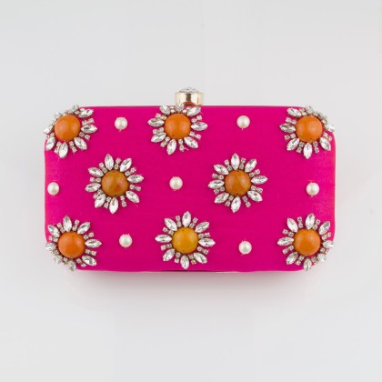 Clutch Pink Jaipur