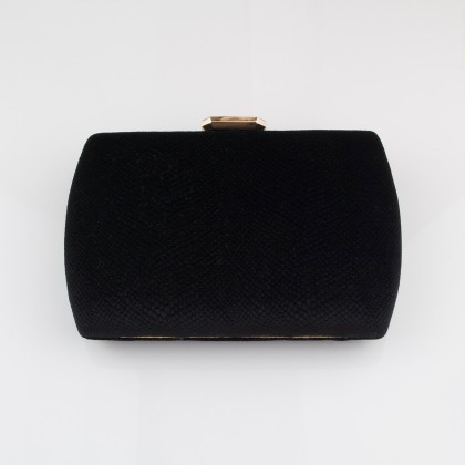 Clutch Black Print