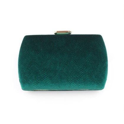 Clutch Green Print