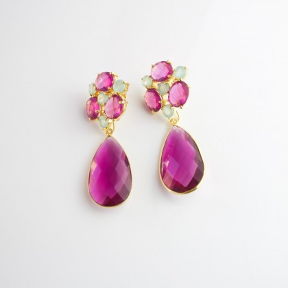 Pendientes Turmaline Desire